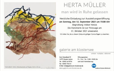 Ausstellung Herta Müller