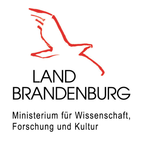 Gefördert mit Mitteln des Ministeriums für Wissenschaft, Forschung und Kultur des Landes Brandenburg